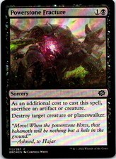 Powerstone Fracture C Foil BRO The Brothers' War 112 NM