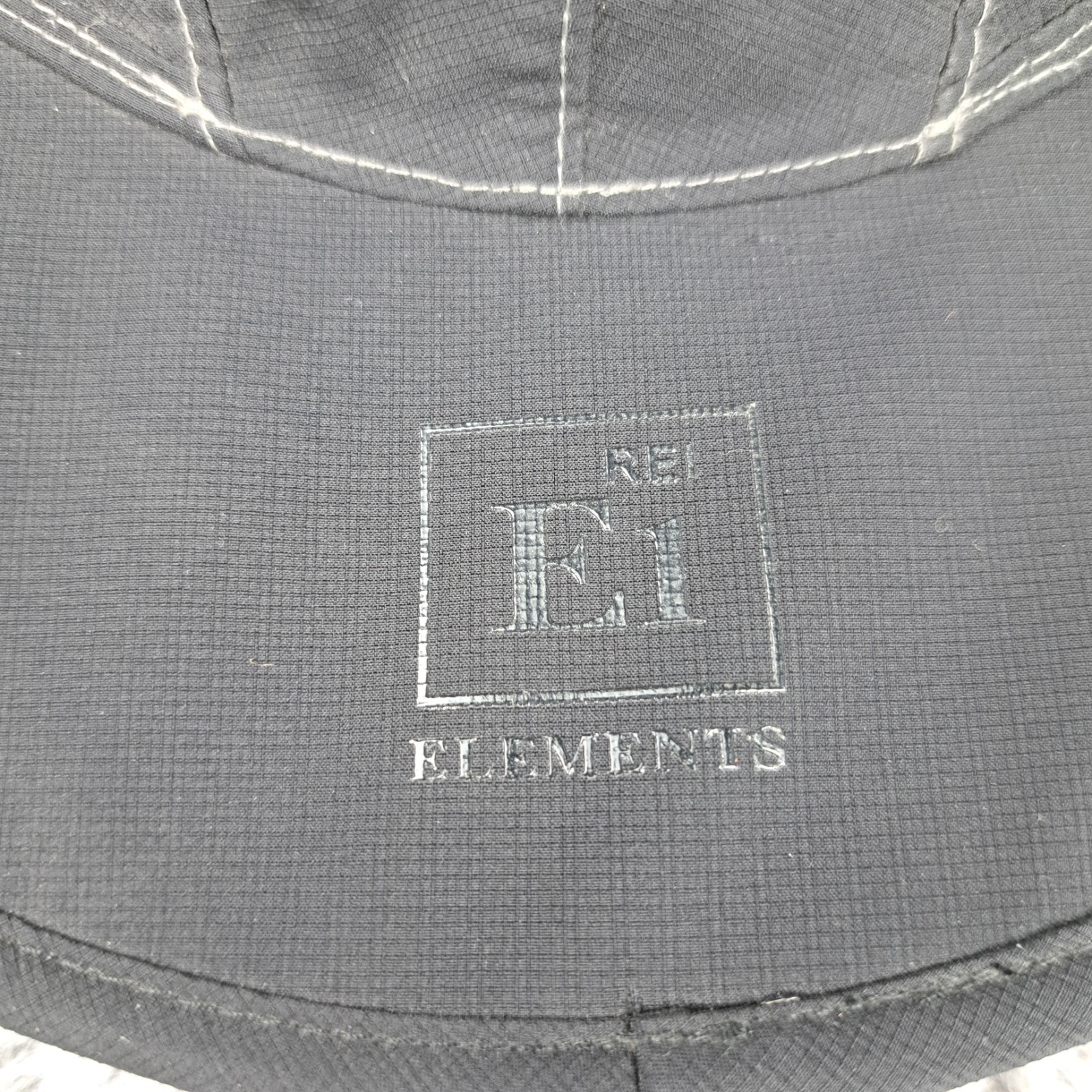 REI E1 Elements Hat Cap Bucket Hat Coolmax Black … - image 6