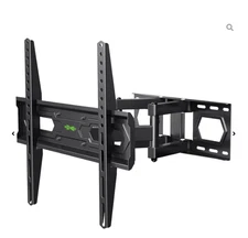 USX MOUNT TV Wall Mount for 32-65 inch Flat Screen/LED/4K TVs up to 110lbs, F...