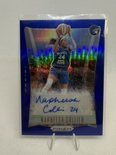2024 Panini Prizm WNBA Napheesa Collier Throwback Autograph Blue /75 #TB-NC