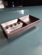 Ashtray Cigar Ceramic Handmade Beauce Québec Canada Vintage Retro Rare 