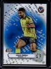 2023 Topps Pristine Road To Euro 2024 Omar Faraj Blue Refractor #38/75