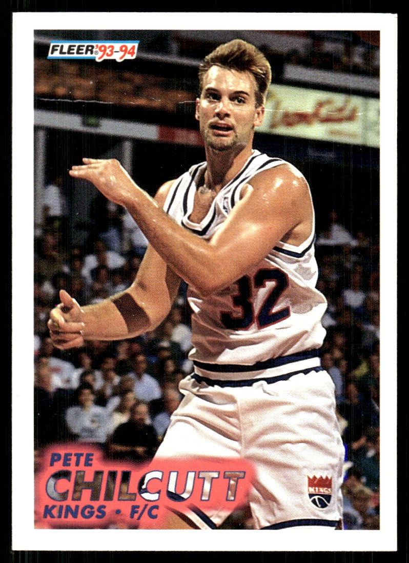 Pete Chilcutt 1993-94 Fleer #371 Kings FREE SHIPPING StackedPacks