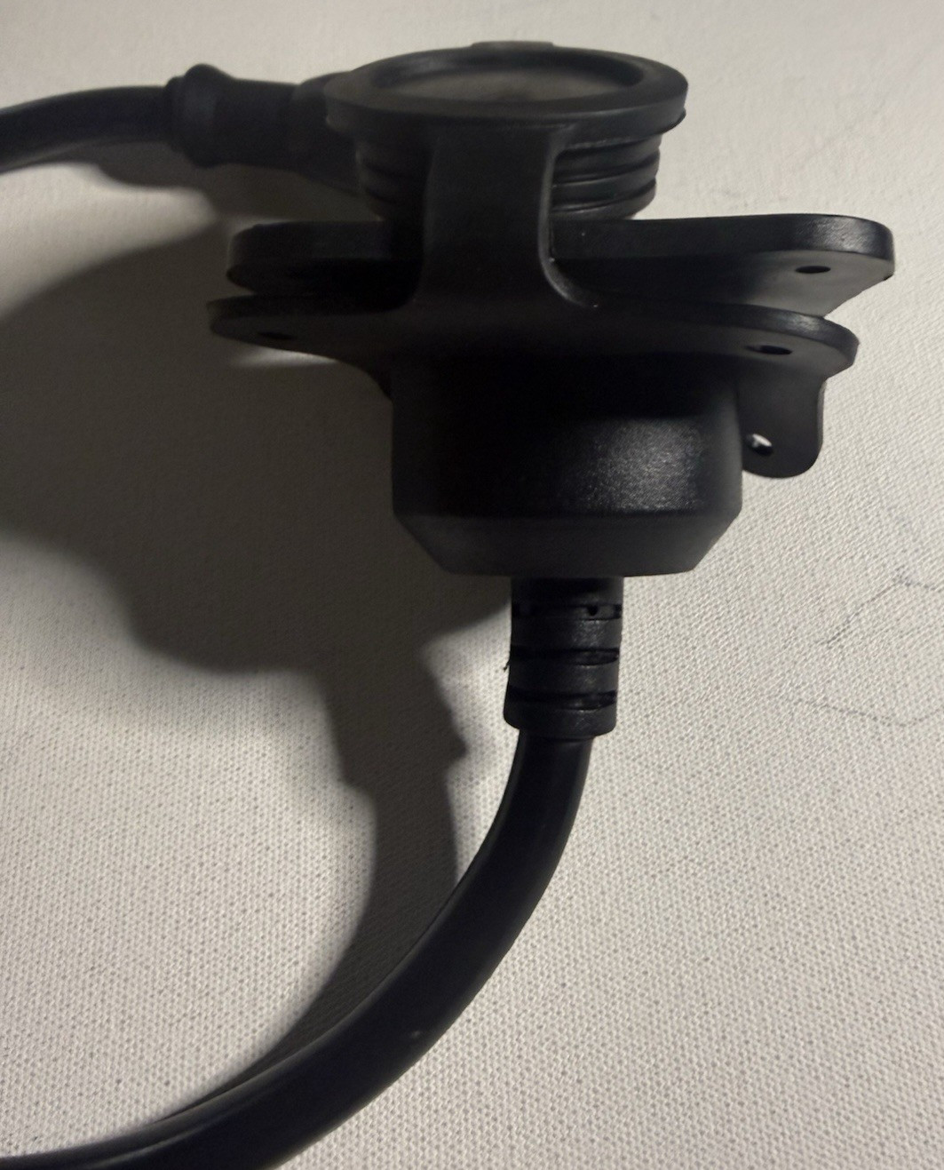 15 Amp 125V AC Power Inlet Port Plug with Integrated 18" Extension Cord RV Boat