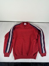 Vtg Russell Athletic Red Crewneck Sweatshirt Youth Medium Made In USA Pullover
