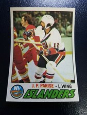 J.P. Parise FRONT NHL 1977 - 78 Topps WRONG BACK NBA M.L Carr Rookie