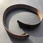 WW2 GERMAN EM/NCO LEATHER BELT UNIT MARKED 3./M.G.8 II MILITARY ORIGINAL