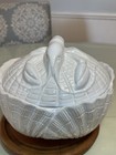Blue Sky White Ceramic Embossed Lobster W/Scallops Covered Veggie Dish 2007 — photo 3