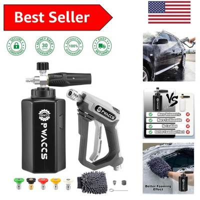#ad #ad Adjustable Foam Cannon with M22 Fitting Perfect for 4000 PSI Pressure Washers $73.14