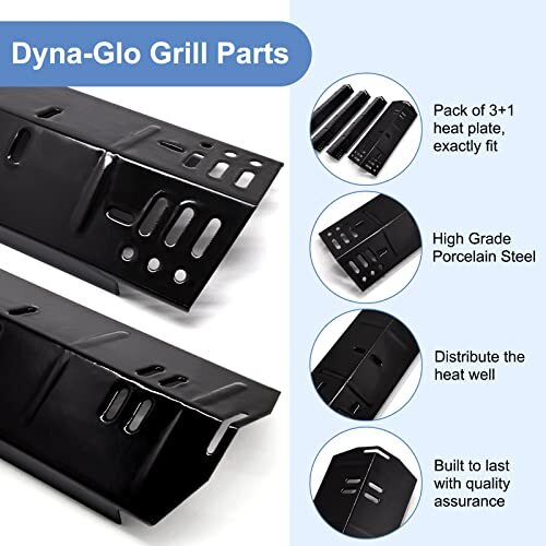 Criditpid Grill Replacement Parts for Dyna-Glo DGH450CRP DGH353CRP  Porcelain | eBay