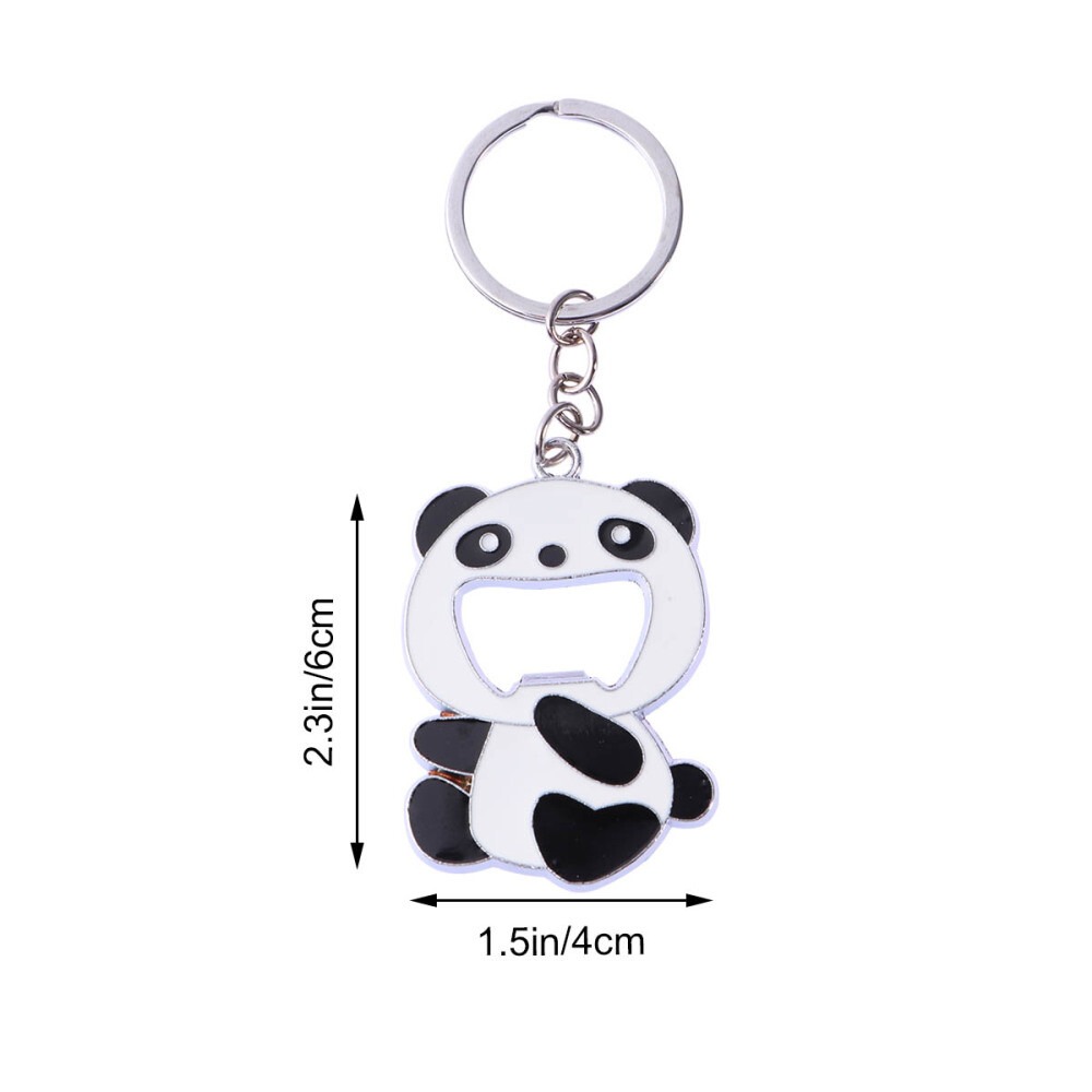 Keychain Phone Hanging Ornament Opener Bottle Opener Panda Key
