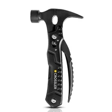 CROSSLER 14-in-1 Multi-Functional Hammer, Camping Accessories, Gift for Man/Him