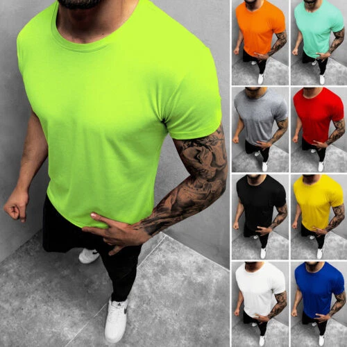 Herren-T-T-Shirt Biker