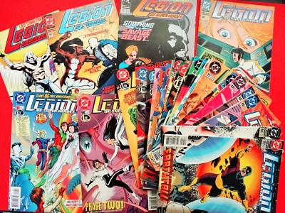 US DC Comics - Legion of Super-Heroes 48 - 124 /  Vol. 3 -  Z 1/ 1-