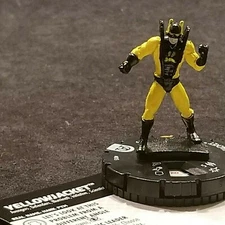 YELLOWJACKET - 015 COMMON Heroclix Black Panther & Illuminati #15