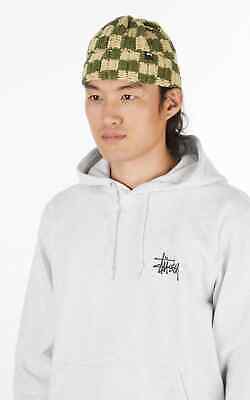 Stussy Crochet Checker Beanie | eBay