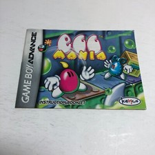 Egg Mania Instruction Booklet ONLY  Game Boy Advance, GBA Manual Original