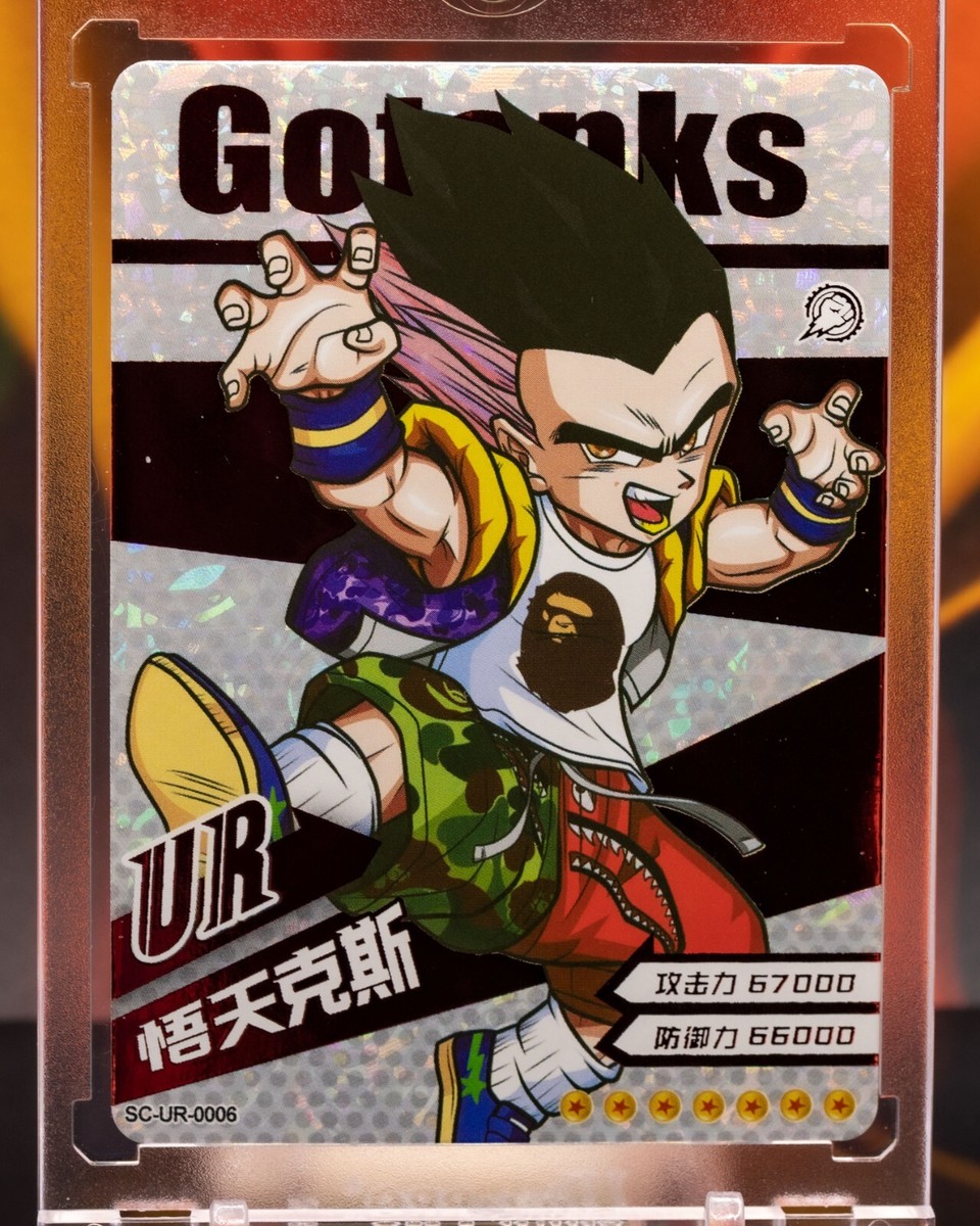 ドラゴンボールカード Dragon Ball Trading Cards 140-piece set Dragon Ball Z Holo Foil UR Drip Card - Gotenks SC-UR-0006 Rare! | eBay