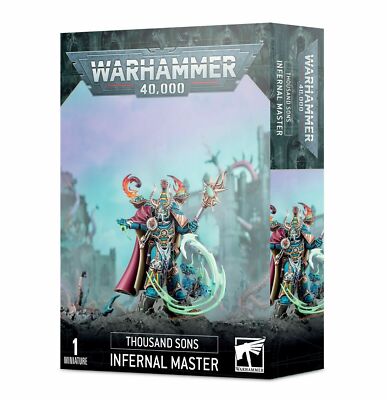 Warhammer 40k Thousand Sons Infernal Master NIB 