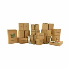 UsedCardboardBoxes - 3 Bedroom Moving Kit - 64 Total Boxes