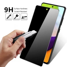 For Samsung Galaxy A51 A71 A52 A72 A21S Anti-Spy Tempered Glass Screen Protector