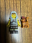 NEW LEGO Minifigures Mini Figures Punk Crazy Cat Lady Gothic Rock Girl Long Hair