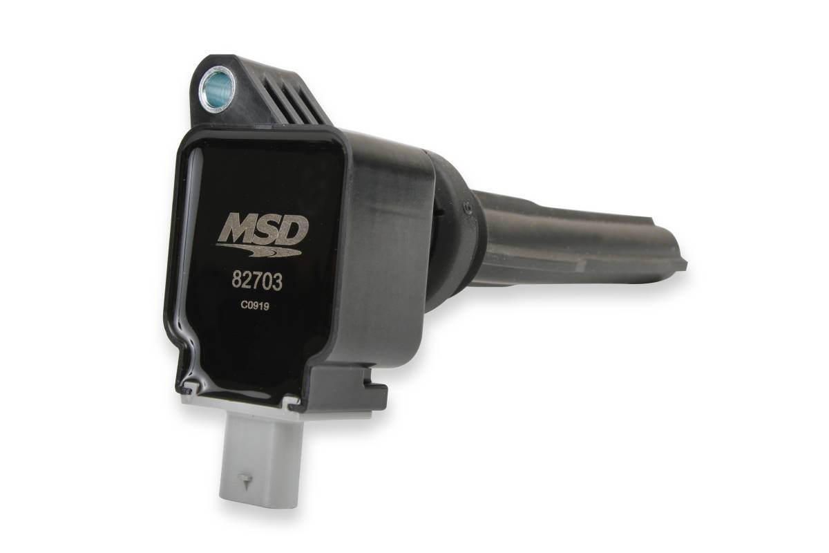 MSD Ignition Coil For 2017+ Ford F-150 Raptor Ford GT 3.5L EcoBoost V6 Black