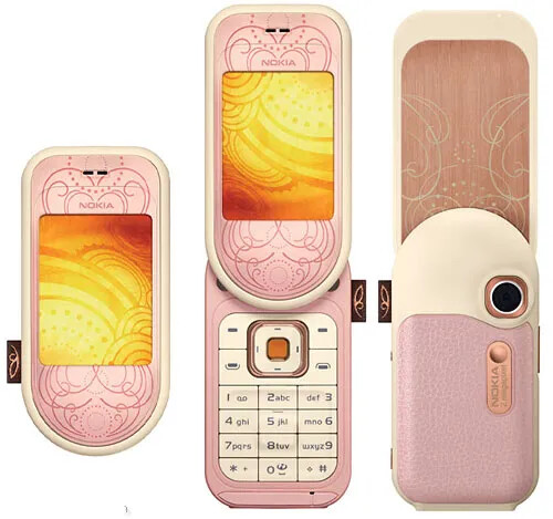 Original Unlocked NOKIA 7373 Mobile Phone & Russian keyboard and