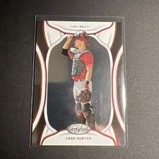 2023 Panini Chronicles - Prospect Card of Cade Hunter #14 - Reds RAW MINT NM
