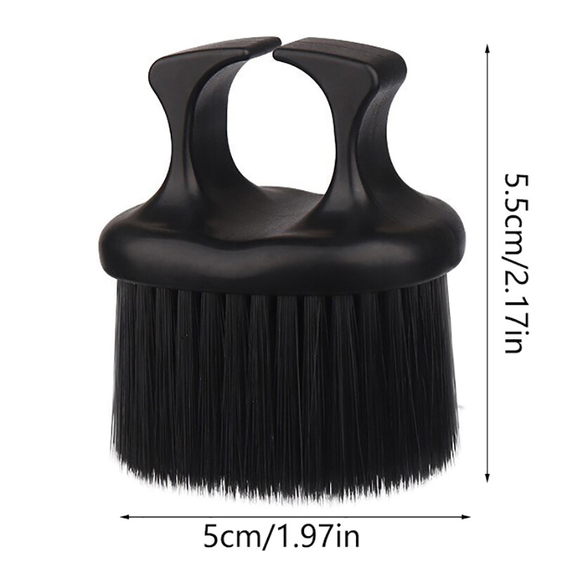 Ring Neck Duster Barber Remove Loose Hair Brush Hair Cutting Brush Soft