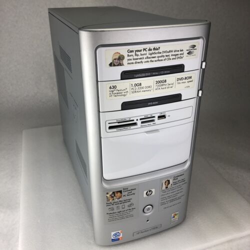 Dell DIMENSION 8400: Intel Pentium 4 HT @3GHz: 4GB RAM: ATI Radeon