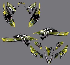 Fits Honda TRX 400 2008 to 2016 graphic kit stickers trx400 2a009 to 2016 decals