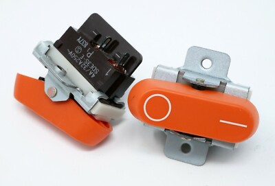 5X Alps SDE3S-E 4A Single Pole Rocker Switch Orange Power, Offset ...