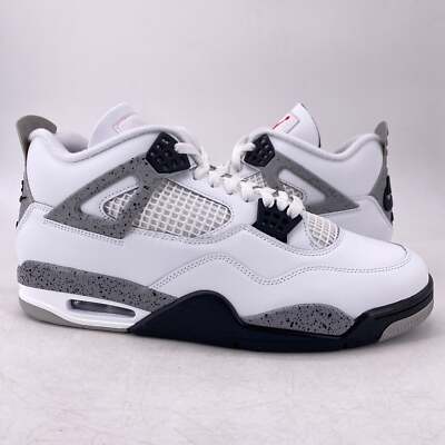 Air Jordan 4 Retro ''WHITE CEMENT'' 2025 - Size 13 - fv5029 100 (13498-2)