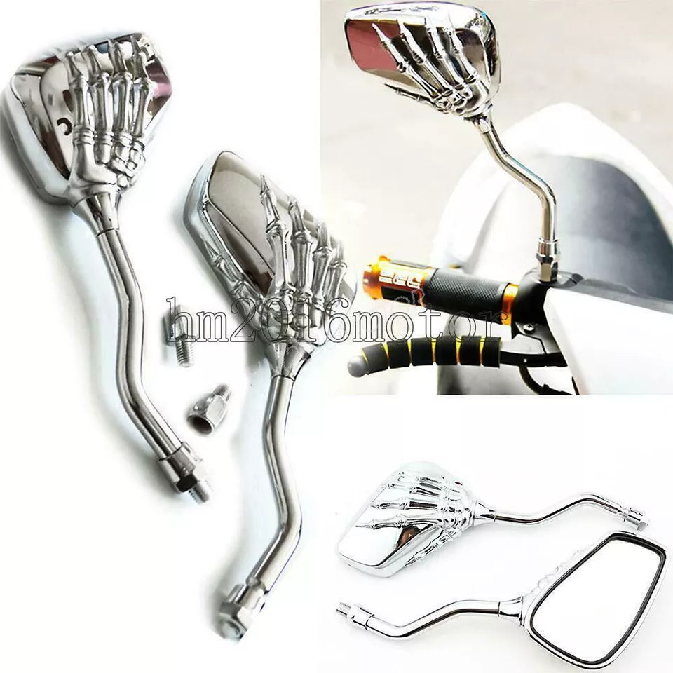 Череп зеркало заднего вида для Suzuki Intruder VS 700 750 1500 1400 800 Volusia GL - Изображение 4 из 4