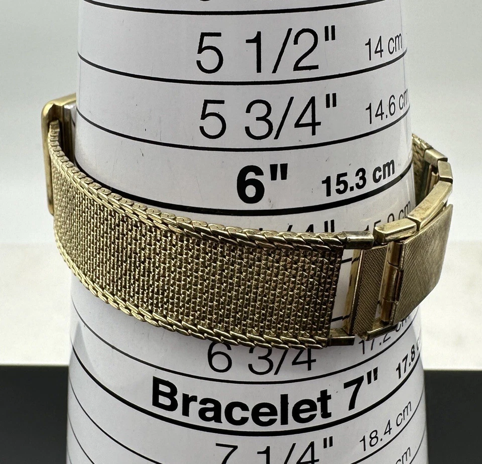 Reloj Bucherer Vintage Caja Dorada Trasero SS Mecánico Esfera Marrón, Funciona Foto 2 de 4