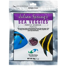 Two Little Fishies Sea Veggies Purple Seaweed 30g Nutritious Natural Fish Food