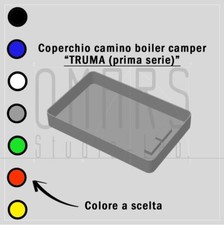 Coperchio Camino Truma 70121-01 - Per Boiler Serie 2 Camper (1992-2006), Colore Bianco - Foto 9