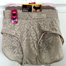 NEW Maidenform 3 Pack Perfect Fit Hipster Panties Medium Multi-Color DM3SLH