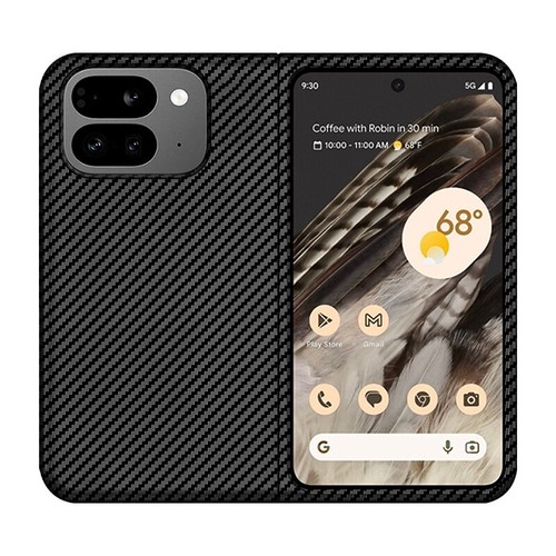 For Google Pixel Fold / 9 Pro Fold Phone Case Slim Carbon Fiber Pattern Cover - 第 4/18 張圖片