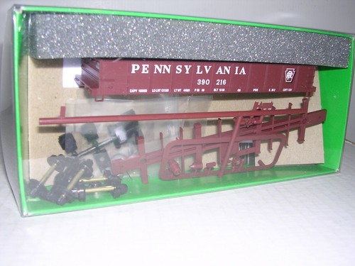 KIT H.O. Coche góndola Bowser #56794 Pennsylvania GS 40' #390186 Escala 1:87 | Zustand: New