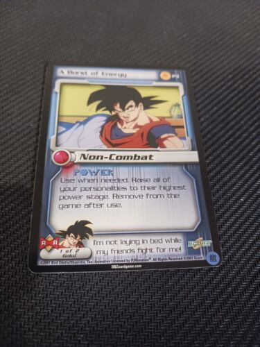Score Dragonball Z CCG A Burst of Energy Promo LP - Picture 1 of 2