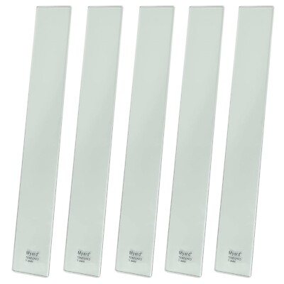 New Myard Scenic Frontier Tempered Clear Glass Balusters Deck Patio 26''  5 Pack