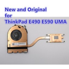 New Original for Lenovo Thinkpad E490 E590 UMA CPU Cooling Fan Heatsink 02DL824