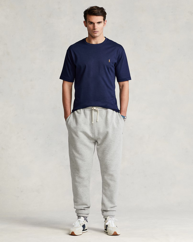 Polo Ralph Lauren Mens Soft Cotton T-Shirt Navy Blue 3LT 8290₽