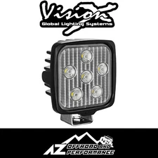 Vision X 4.3" VL SERIES Square 6 LED Work Light w/o Connector 3168lm 30W 9911304