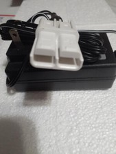 12v charger kid car White Connector Plug 1" wide for Kids Ride on Cars