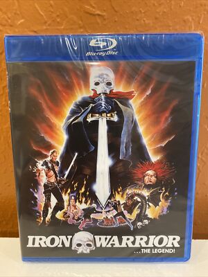 IRON WARRIOR (1986) BLU-RAY SCORPION EXCLUSIVE MILES O'KEEFFE SAVINA GERSAK NEW