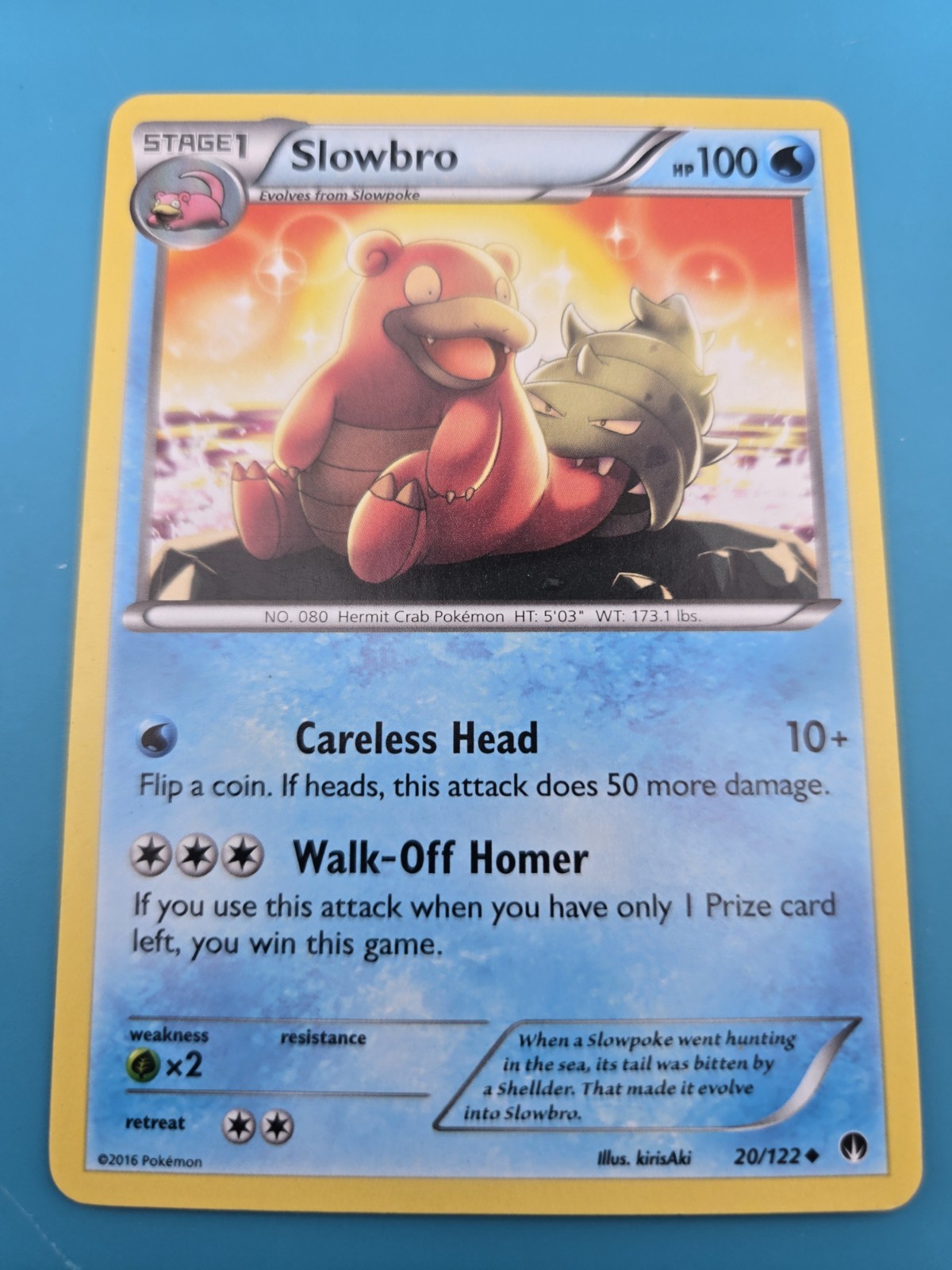 Slowbro 20/122 Breakpoint Regular Pokemon TCG LP
