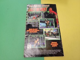 Lost World: Jurassic Park (Sega Saturn, 1997) Manual Only 